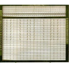 1/600 3-Bar Rails & Ladders Set (1 Photo-Etched Sheet)