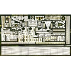 1/600 HMS Hood Photo-etched parts for Airfix kit