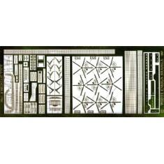 1/700 HMS Invincible Class Support Carrier Detail-up Set (1 Photo-Etched Sheet)