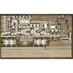 1/700 Royal Navy Invincible Class Carrier Super Detail-up Set (1 Photo-Etched Sheet)