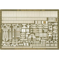 1/700 Royal Navy Tribal Class Destroyer Upgrade Set for Trumpeter/Skywave kit (1 PE Sheet)