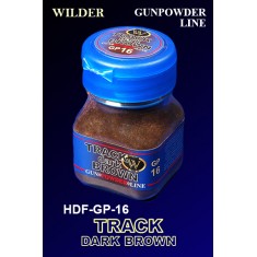 Gunpowder Line Track Dark Brown Pigments (50ml)