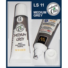 Weathering Oil Paint - Medium Grey (20ml)