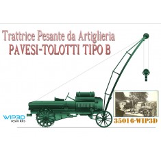 1/35 Tractor Pavesi-Tolotti B Type with Crane