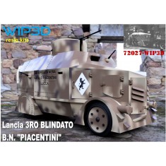 1/72 Lancia 3Ro Improvised Armoured Car Resin Kit