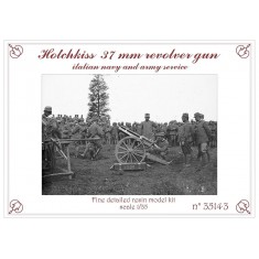 1/35 Hotchkiss 37mm Revolver Field Carriage Royal Navy and Royal Army