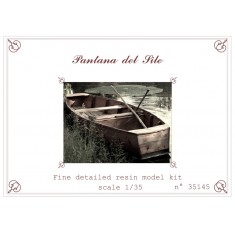 1/35 Pantana (characteristic marsh boat) on River Sile