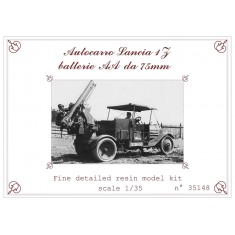 1/35 Lancia 1Z AV (Anti-Velivolo) Autocannone 75mm