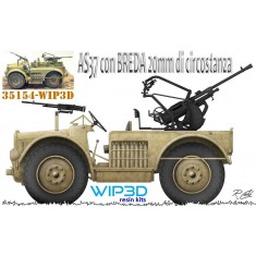 1/35 SPA AS.37 Breda 20mm Modifica Campale