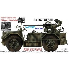 1/35 AS43 Armoured Car with ICM Flak 38 AA Gun [Limited Edition]
