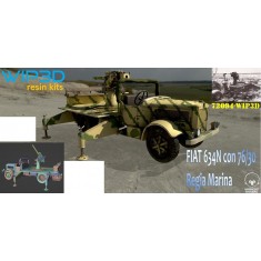 1/72 FIAT 634N with 76/30 Naval Gun (Regia Marina)