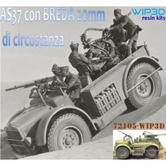 1/72 AS37 with Breda 20mm - Field Modification