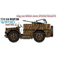1/72 AS43 with Breda 20mm Gun, Raised Side Panels