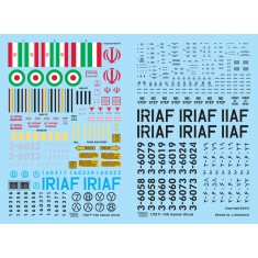 Decals for 1/32 The Last Active Tomcats - Iranian Alicat F-14A Tomcat