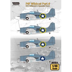 1/48 US Navy F4F-4 Wildcats in Operation Torch (Decals Part 4)