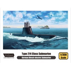 1/350 German Diesel-electric Type 214 Class Submarine