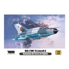 1/48 Romanian Air Force MiG-21MF-75 LanceR C Jet Fighter