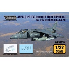 1/32 AN/ALQ-231V Intrepid Tiger II Pod set for USMC AV-8B & F/A-18
