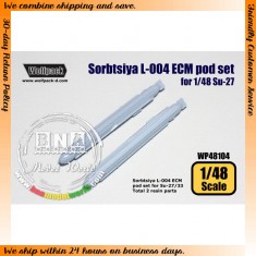1/48 Sorbtsiya L-004 ECM Pod Set for Su-27/33 for Academy kit