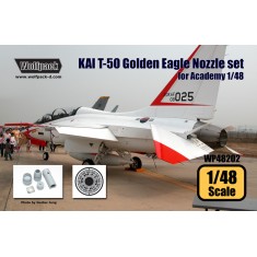 1/48 KAI T-50 Golden Eagle F404 Engine Nozzle Set for Academy kits (4 Resin Parts+PE)