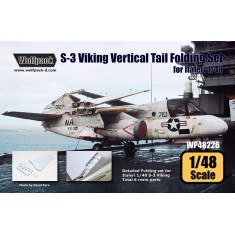 1/48 S-3B Viking Vertical Tail Wing Fold set for Italia kits
