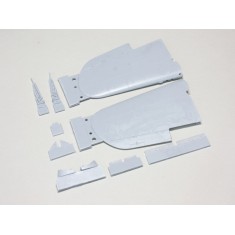 1/48 Vought F4U-5/7, AU-1 Corsair Wing Folded Set for Hasegawa kit