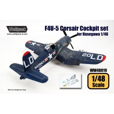 1/48 Vought F4U-5 Corsair Cockpit Set for Hasegawa kit