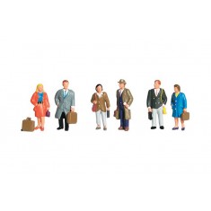 HO Scale Professionals (3 men & 3 women)