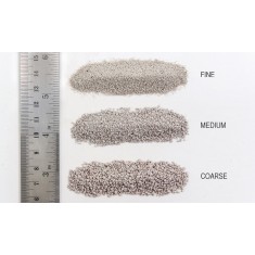 Roadbed/Track-Bed - Light Gray Medium Ballast (coverage area = 21.6 in3 / 353 cm3)