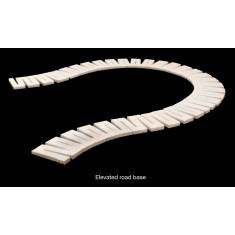 Road Riser for Elevated Road Base (4pcs, 6.35mm x 12.7mm x 609.6mm)