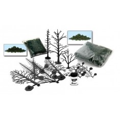 Trees Learning Kit: Making 18 Trees in Height from 1.91cm to 20.3cm