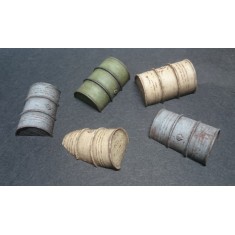1/35 Abandoned Drums Set #A