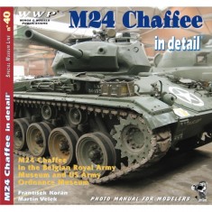 M24 Chaffee in Detail (Soft cover, 240x225mm, 72 pages)