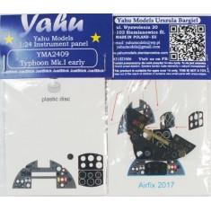 1/24 Hawker Typhoon Mk.I (early) Instrument Panel for Airfix kits
