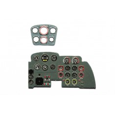 1/32 Messerschmitt Me 262A Instrument Panel for Trumpeter kit