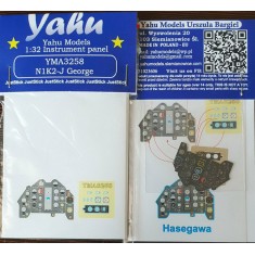 1/32 Kawanishi N1K2-J Shiden Instrument Panel for Hasegawa kits