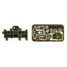 1/48 Mitsubishi A6M2 Zero (Mitsubishi Green) Instrument Panel for Tamiya kit