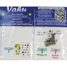 1/48 Mitsubishi A5M2 Claude Instrument Panel for Fine Molds/Wingsy Kits