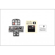 1/48 Ki-43 Type II Hayabusa Instrument Panel for Hasegawa kits