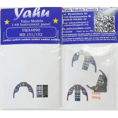 1/48 Bloch MB.152 Instrument Panel for Dora Wings kits