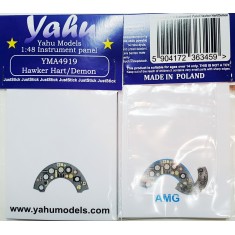 1/48 Hawker Hart/Demon Instrument Panel for AMG kit