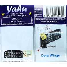 1/48 DHC-2 Beaver Instrument Panel for Dora Wings kit