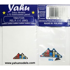 1/72 PZL P.11C Instrument Panel for IBG kits