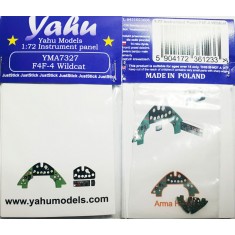 1/72 Grumman F4F-4 Wildcat Instrument Panel for Arma Hobby kits