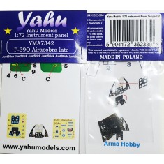 1/72 Bell P-39Q Airacobra Instrument Panel for Arma Hobby kits