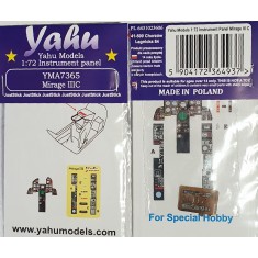 1/72 Dassault Mirage IIIC Instrument Panel for Special Hobby kits