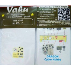 1/35 SdKfz 10 Instrument Panel for Dragon kits