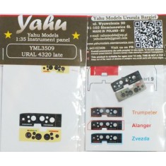 1/35 URAL 4320 Late Instrument Panel for Zvezda/Trumpeter/Alanger kits