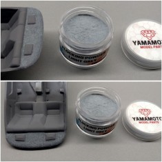 Flocking Powder Light Grey (25ml/7g)