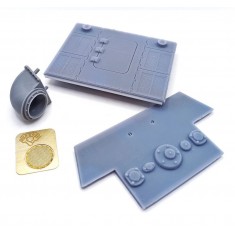 1/35 Gas Turbine Gt101 For E-50 / E-75